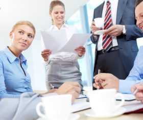 Office group meeting Stock Photo 03