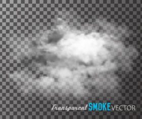 Realistic clouds illustration vectors set 09