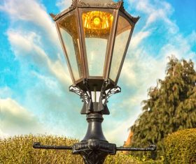 Retro street light Stock Photo 03