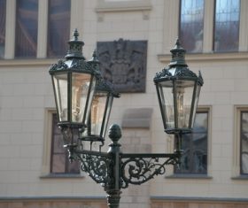 Retro street light Stock Photo 05