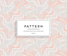 Seamless pattern scandinavian design vector 03