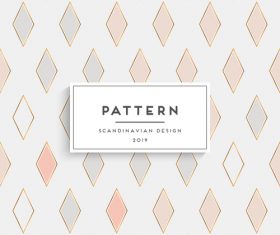 Seamless pattern scandinavian design vector 08