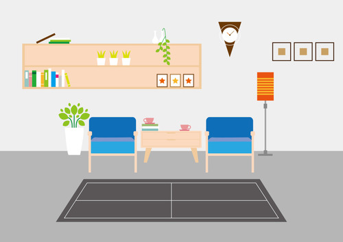 Simple home vector