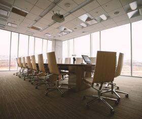 Simple style meeting room Stock Photo 03