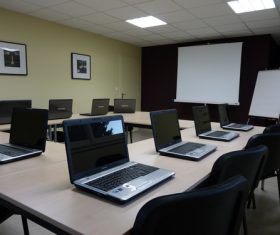 Simple style meeting room Stock Photo 04