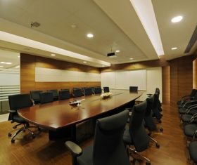 Simple style meeting room Stock Photo 06