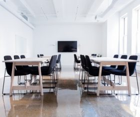Simple style meeting room Stock Photo 07