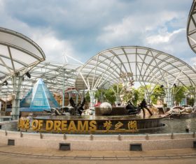 Singapore architectural landscape Stock Photo 01