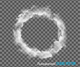 Steam ring in comic style. Row of round clouds of vapour or smoke for  cigar, cigarette or quick motion. Vector illustration isolated in white  Stock Vector Image & Art - Alamy