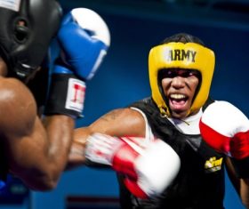 Stock Photo Boxing match 01