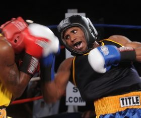 Stock Photo Boxing match 03