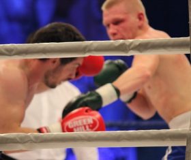 Stock Photo Boxing match 05