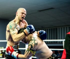 Stock Photo Boxing match 06