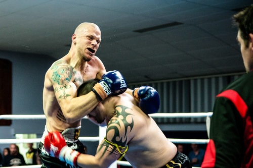Stock Photo Boxing match 06