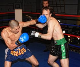 Stock Photo Boxing match 08