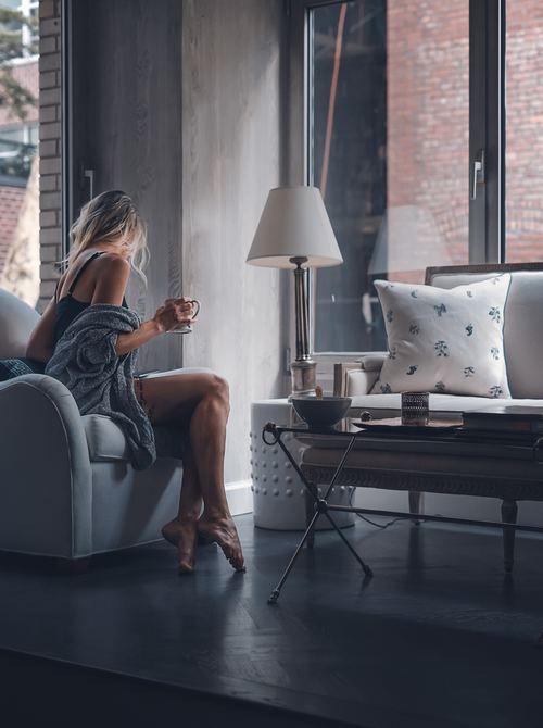 Stock Photo Enjoy a cup of fresh coffee