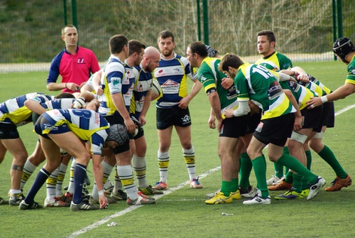 Stock Photo Fight against fierce rugby match 06