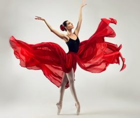 Stock Photo Girl dancing dance 02