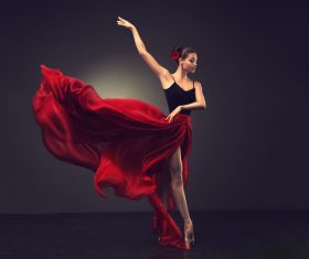 Stock Photo Girl dancing dance 03