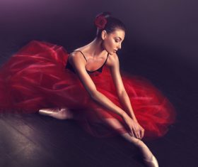 Stock Photo Girl dancing dance 04