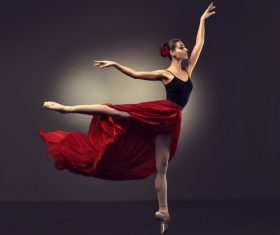 Stock Photo Girl dancing dance 06