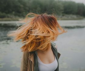 Stock Photo Girl turning ones head