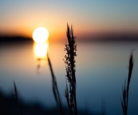 Stock Photo Impressive sunset