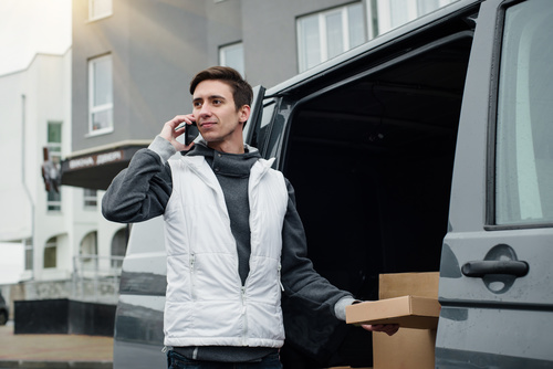 Stock Photo Logistics mail delivery 01
