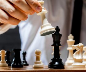 Stock Photo Playing Chess 04