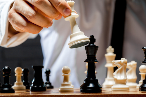 Stock Photo Playing Chess 04 free download
