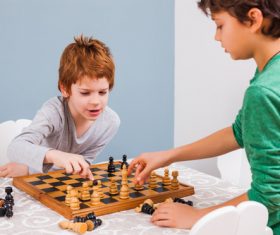Stock Photo Playing Chess 05