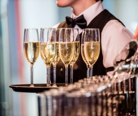 Stock Photo Waiter of restaurant 08