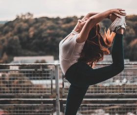Stock Photo Yoga classic style