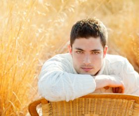Stock Photo Young man outdoors