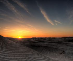 Sunny natural scenery in the desert Stock Photo 06
