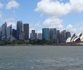 Sydney Opera House from different perspectives Stock Photo 01