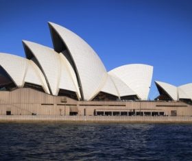 Sydney Opera House from different perspectives Stock Photo 02
