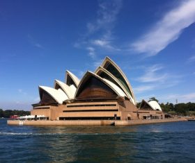 Sydney Opera House from different perspectives Stock Photo 05