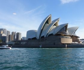 Sydney Opera House from different perspectives Stock Photo 06