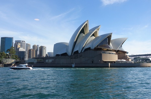 Sydney Opera House from different perspectives Stock Photo 06