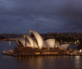 Sydney Opera House from different perspectives Stock Photo 07