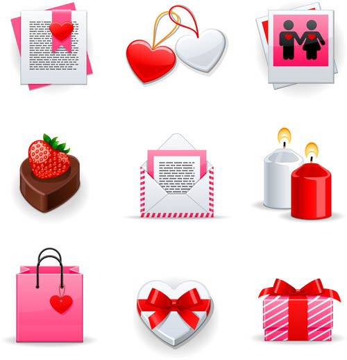 Valentines day gift vector