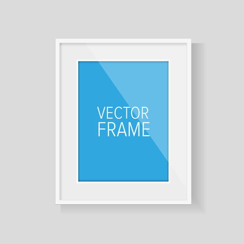 Vector photo frame material 01