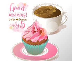 breakfast design elements vectors 02