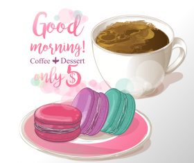 breakfast design elements vectors 03