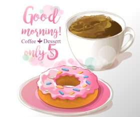 breakfast design elements vectors 04