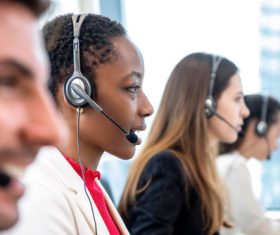 information operator Stock Photo 01