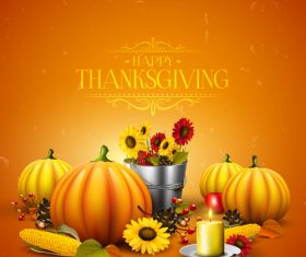 thanksgiving festvial design vector material 03