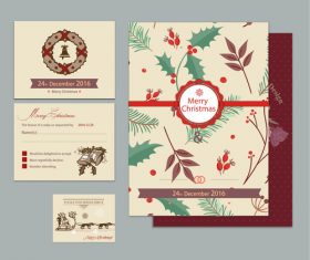 Invitation cards vector free download