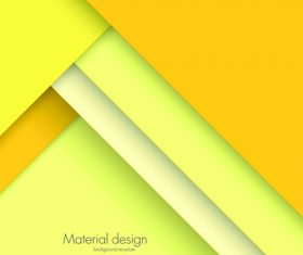 Abstract material design background template vector 03
